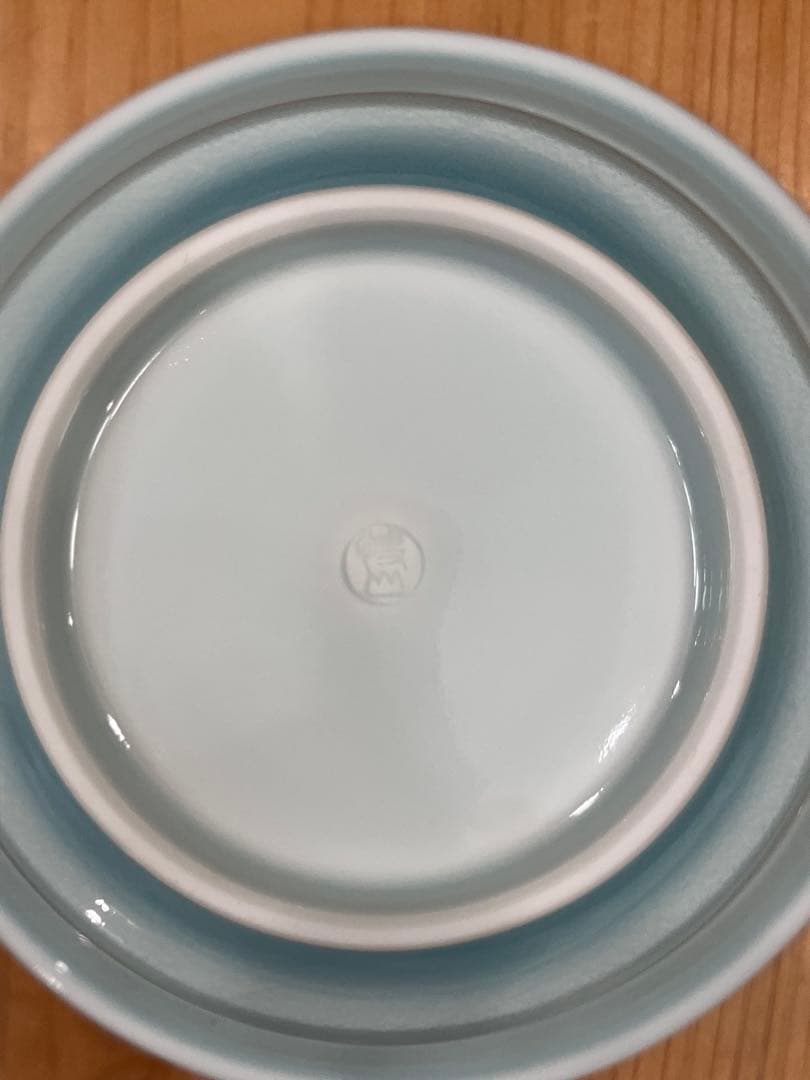 塚本快示　快山窯　青白磁　魚文　小鉢　5個セット