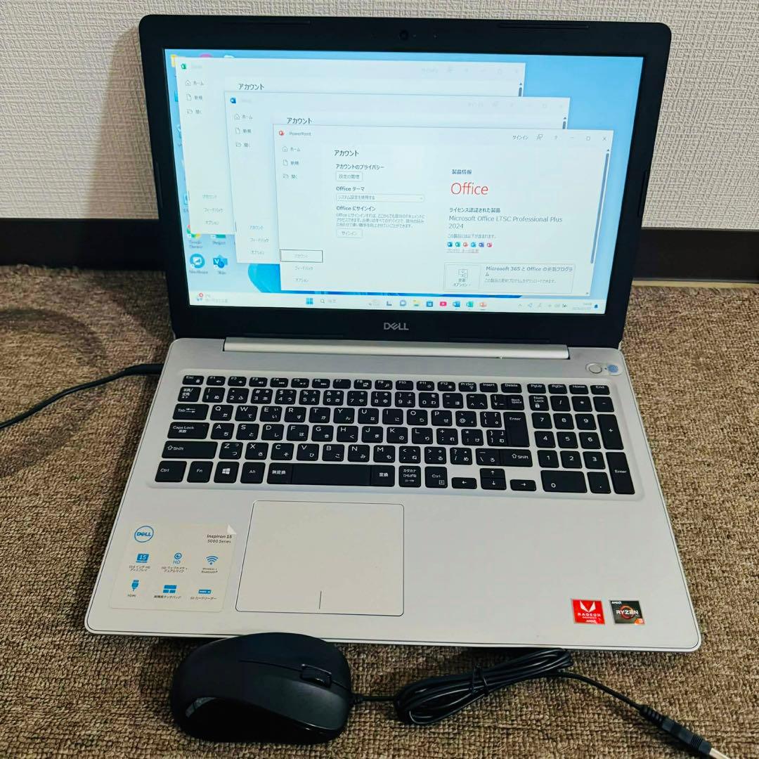 S304 DellノートパソコンWEBカメラSSD高速Windows11オフィス