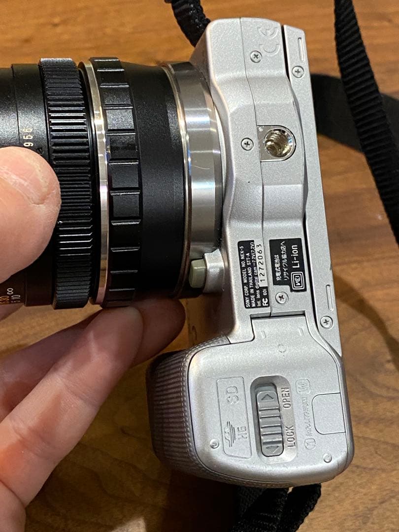 Sony NEX-5 ミラーレス一眼　コニカヘキサー　50㍉　200㍉　単焦点付