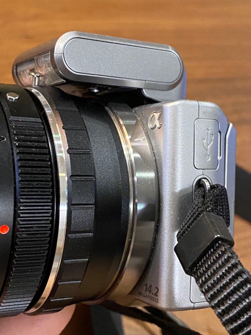 Sony NEX-5 ミラーレス一眼　コニカヘキサー　50㍉　200㍉　単焦点付