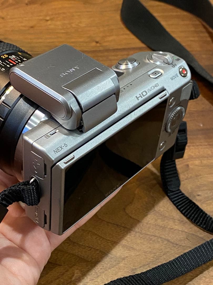 Sony NEX-5 ミラーレス一眼　コニカヘキサー　50㍉　200㍉　単焦点付