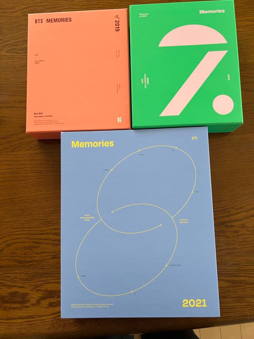 BTS MEMORIES Blu-ray 2019 2020 2021 セット