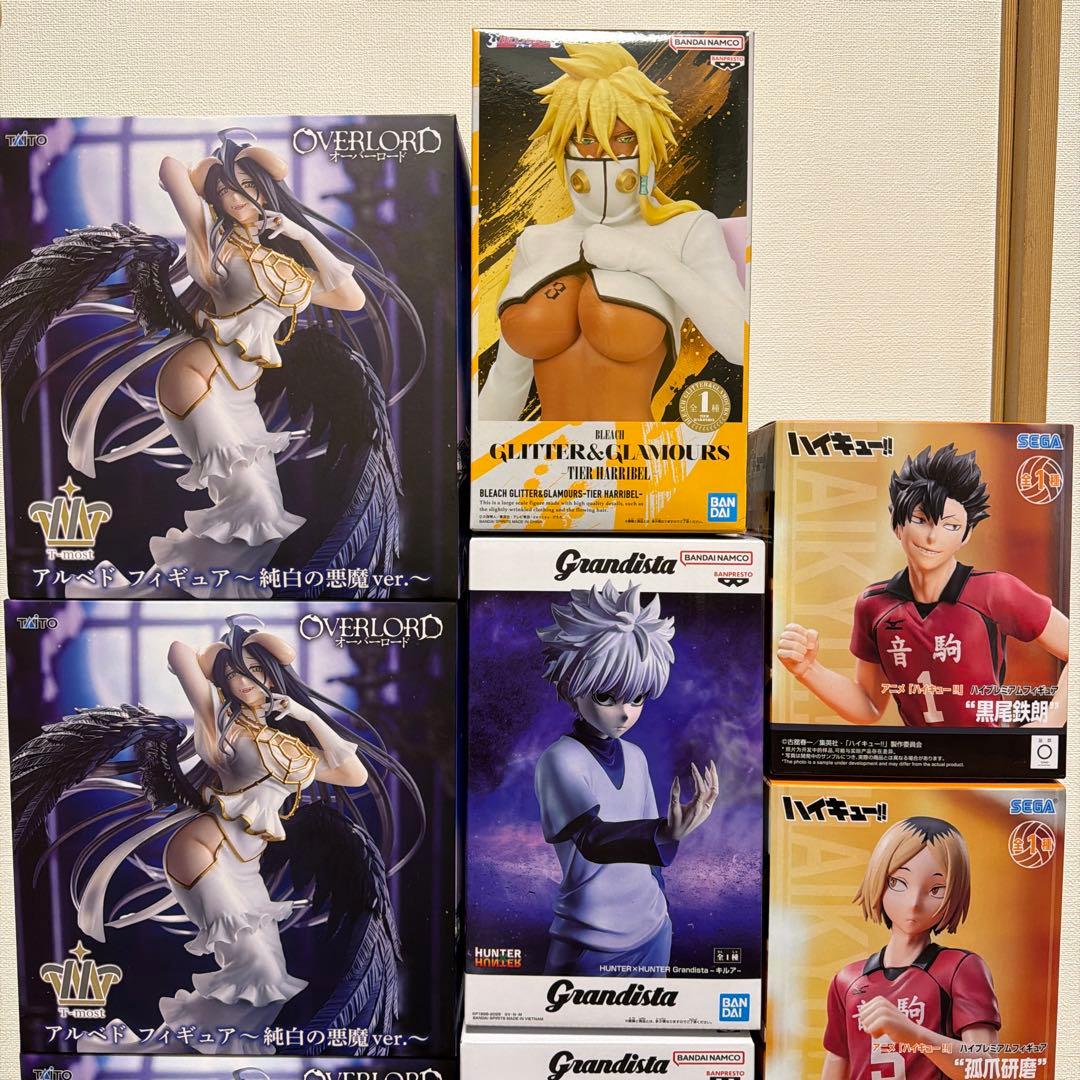 プライズフィギュア9体セットまとめ売り