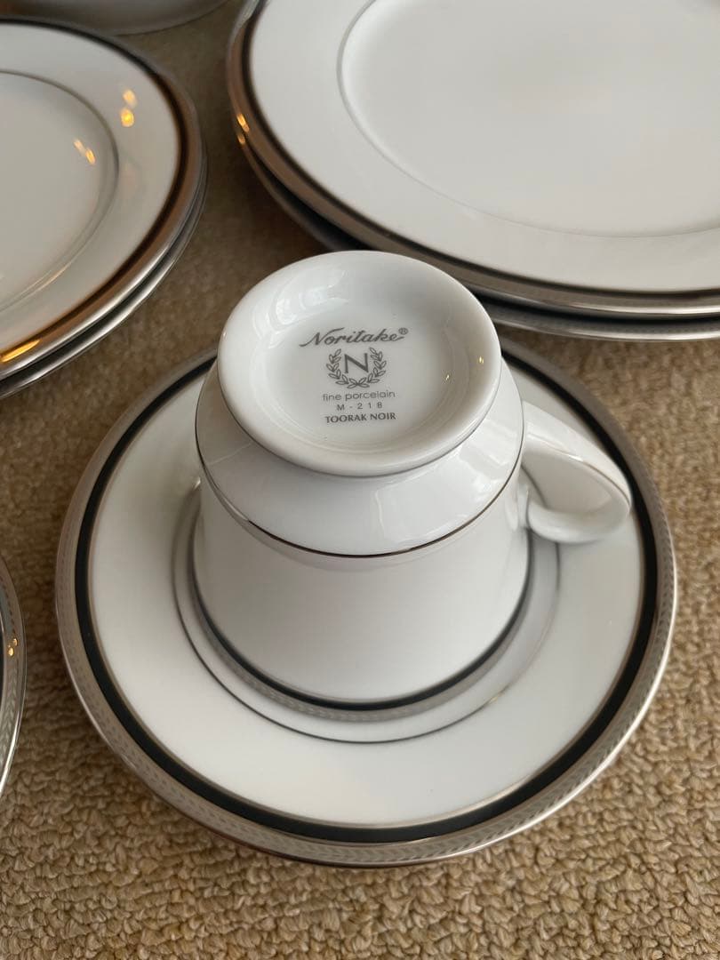新品未使用品 Noritake TOORAK NOIR 食器セット 全10点