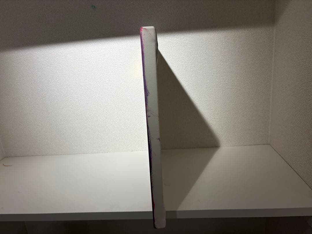 白馬の絵画 キャンバスアート ハンドメイド