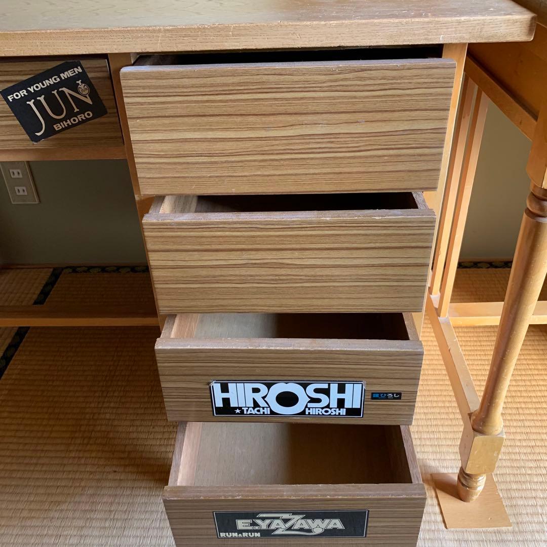 ウッドデスク　木製　机　デスク　勉強机