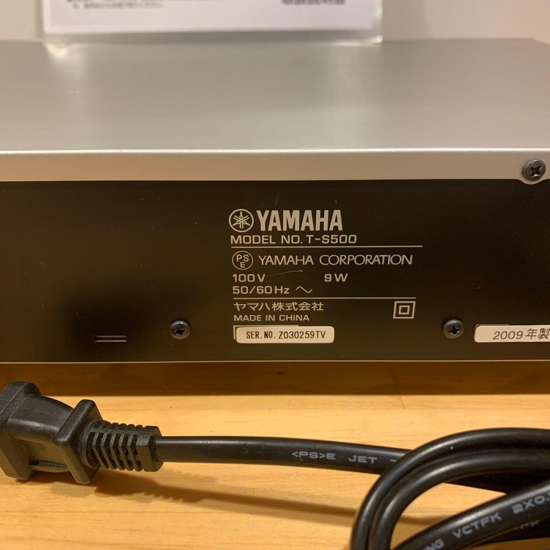 YAMAHA FM/AMチューナー T-S500 コピー説明書付 美品 動作品