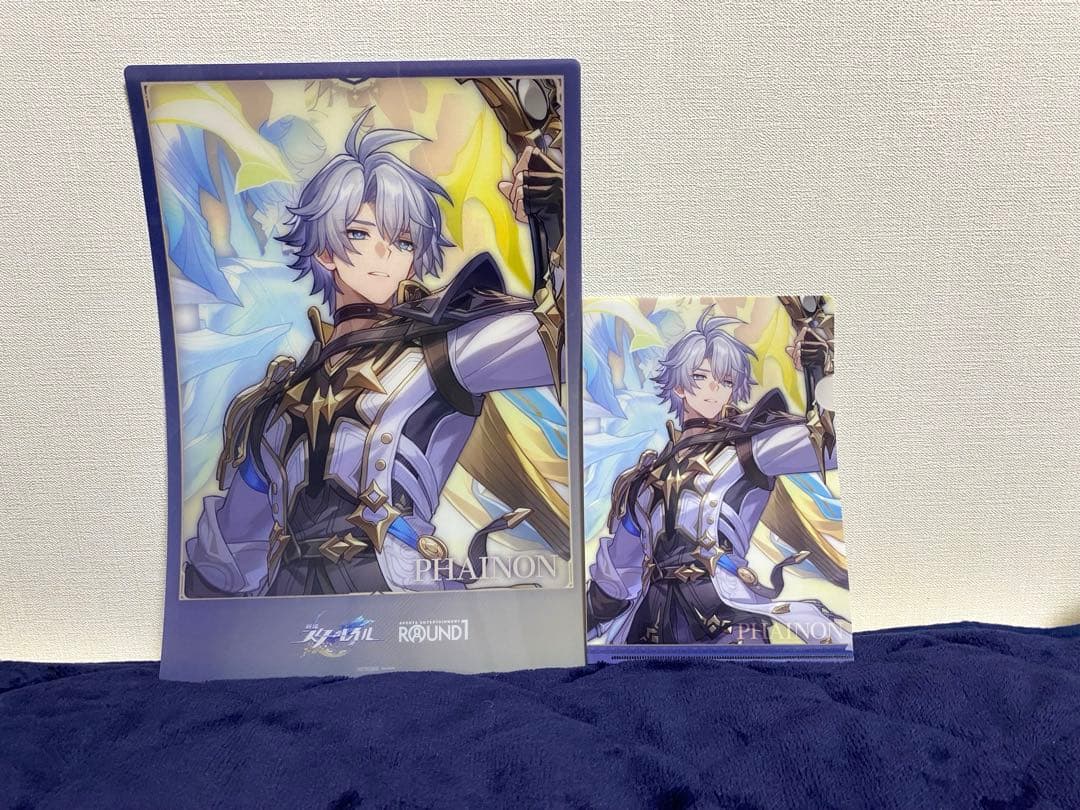 ラウンドワン 崩壊スターレイル スタレ ファイノン プラマット&クリアファイル