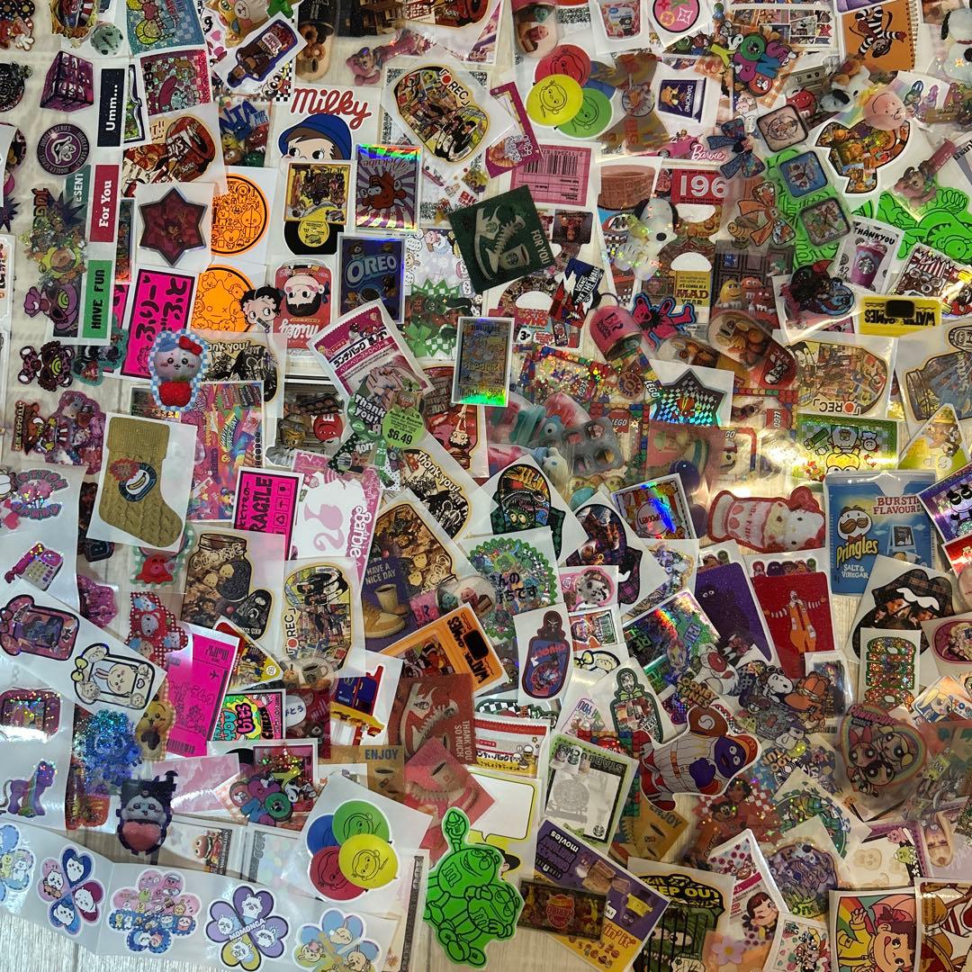 アメキャラ シール 大量まとめ売り 1000枚セット