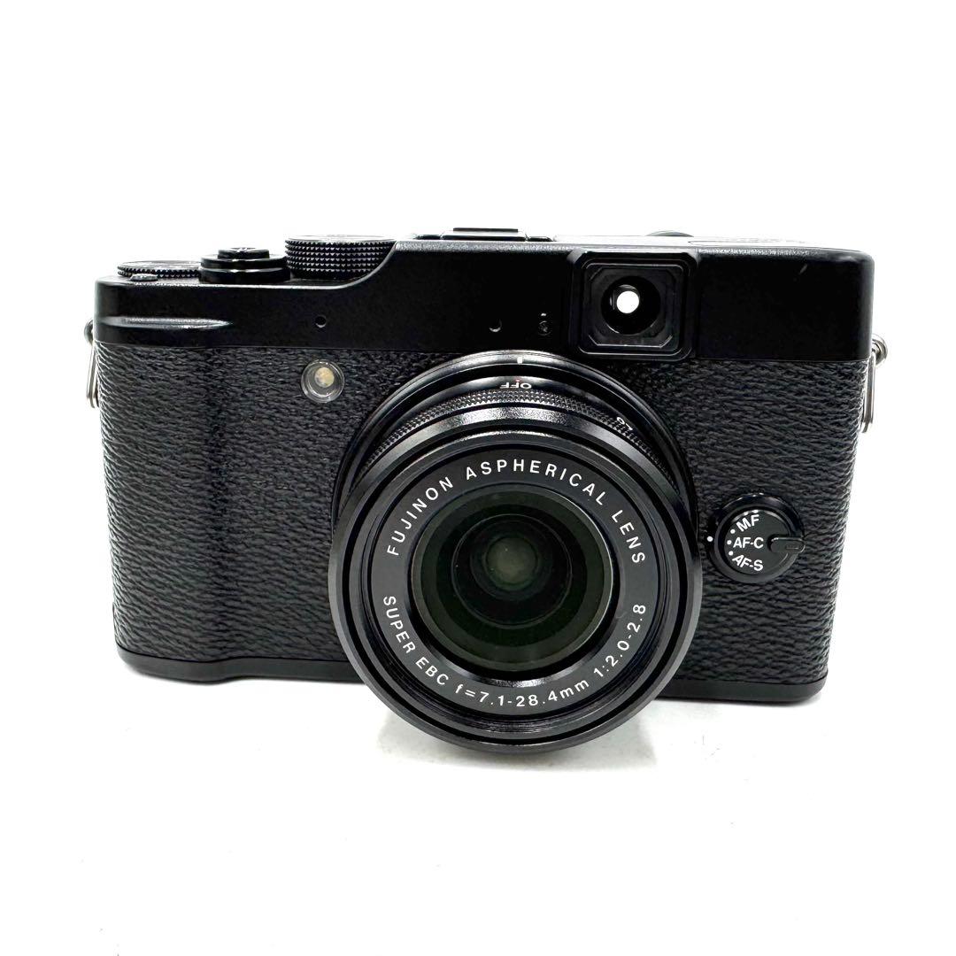 美品 FUJIFILM フジフィルム X10 フジフィルム コンデジ ブラック