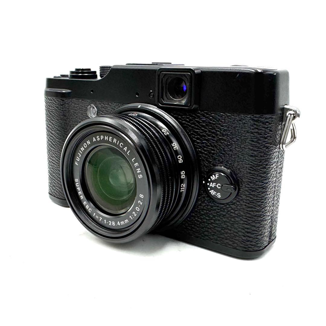 美品 FUJIFILM フジフィルム X10 フジフィルム コンデジ ブラック
