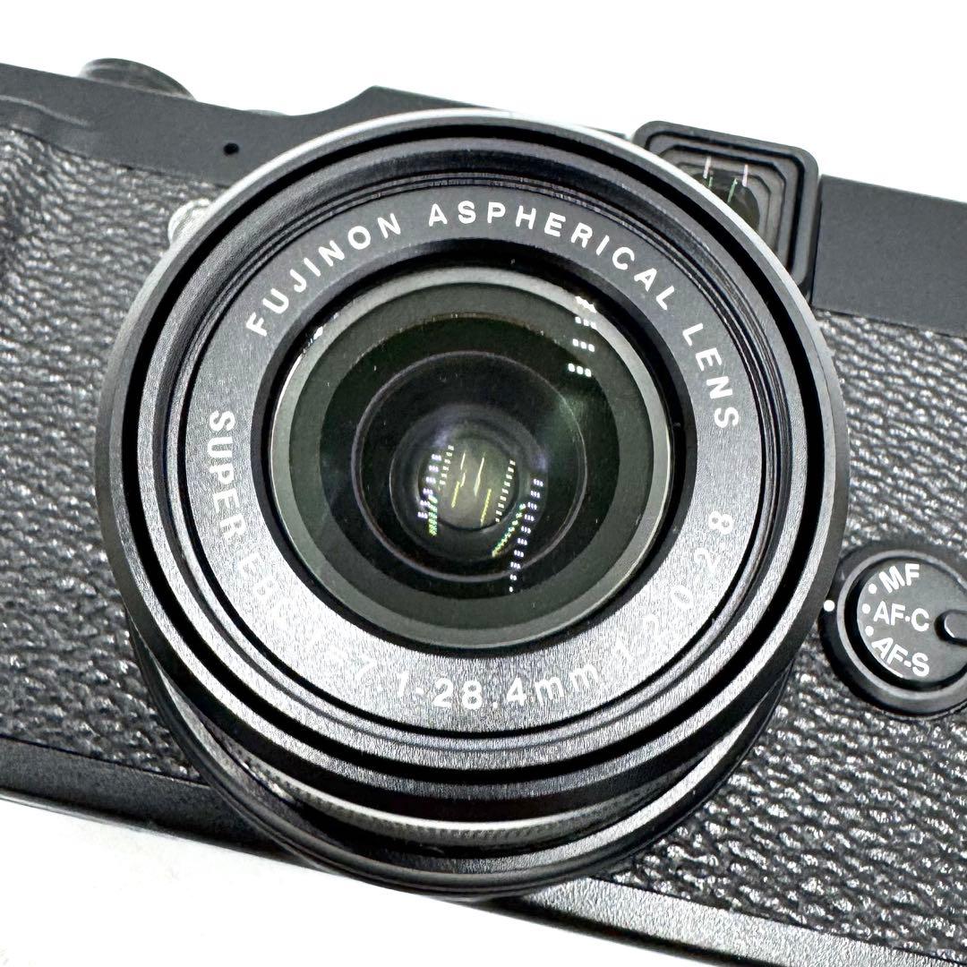 美品 FUJIFILM フジフィルム X10 フジフィルム コンデジ ブラック
