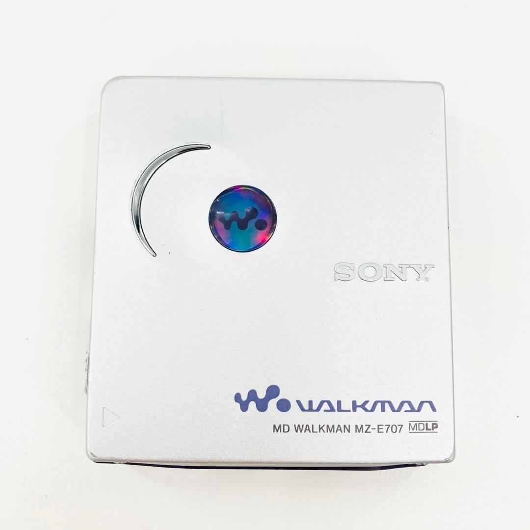 美品 SONY ソニー MDウォークマン USB充電可 MZ-E707 完動品