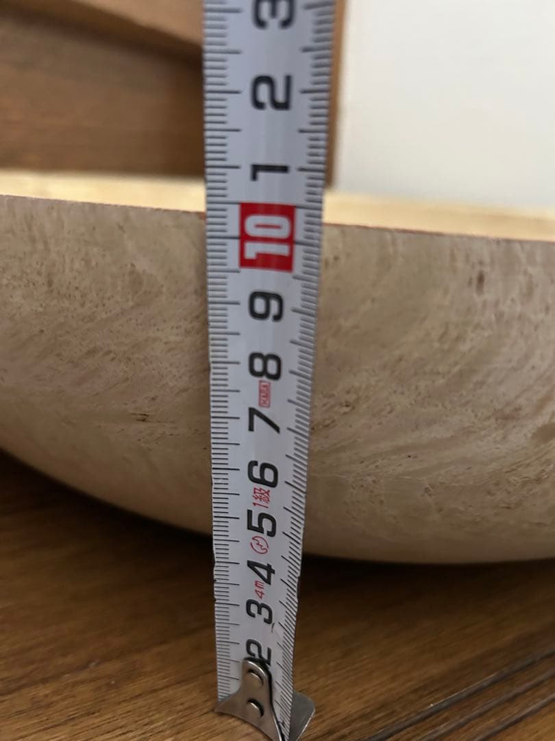 木のオブジェ アイボリー