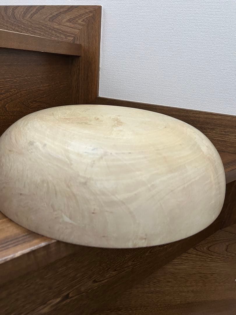 木のオブジェ アイボリー