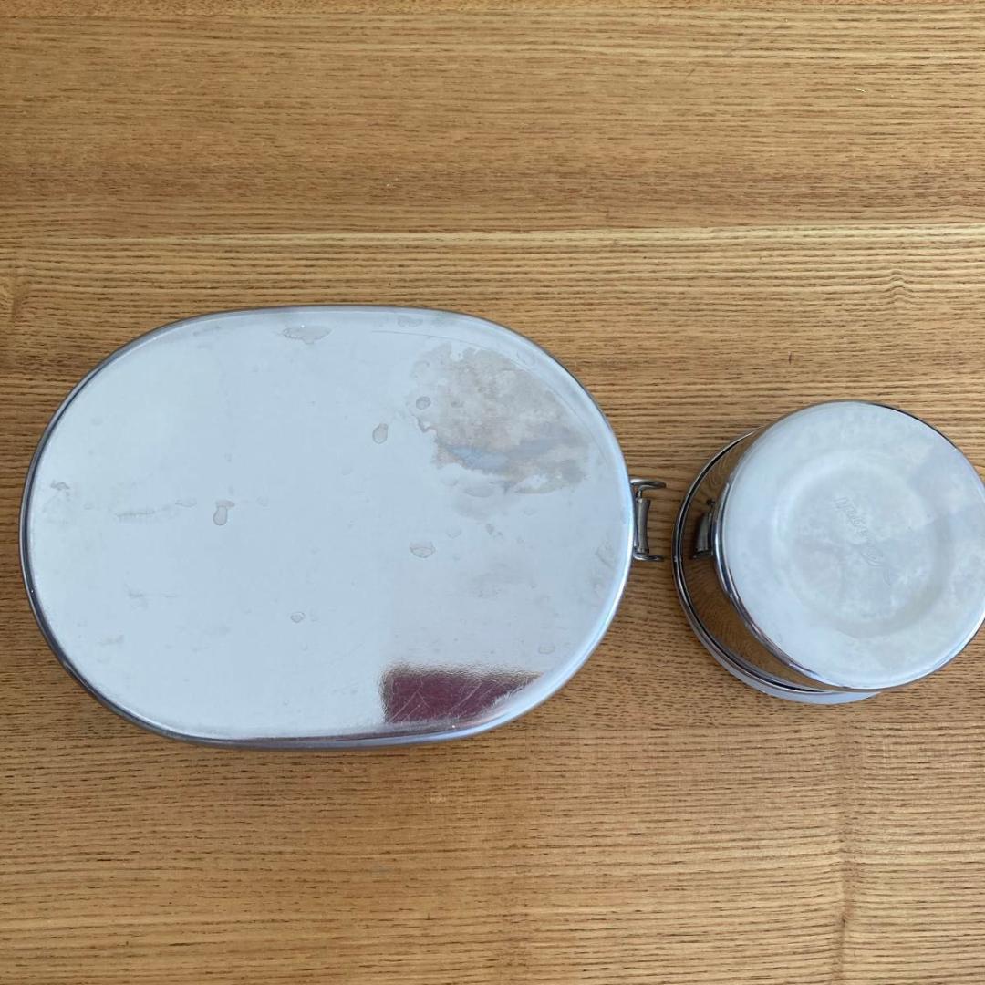 ステンレススチール 弁当箱 2個セット