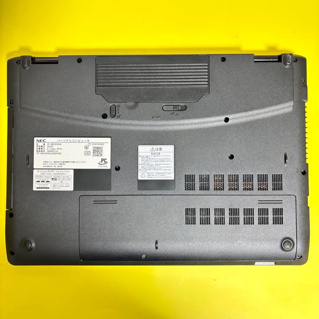 Win11★LAVIEノートPC★オフィス爆速付！新品SSD＆i3＆メモリ8GB