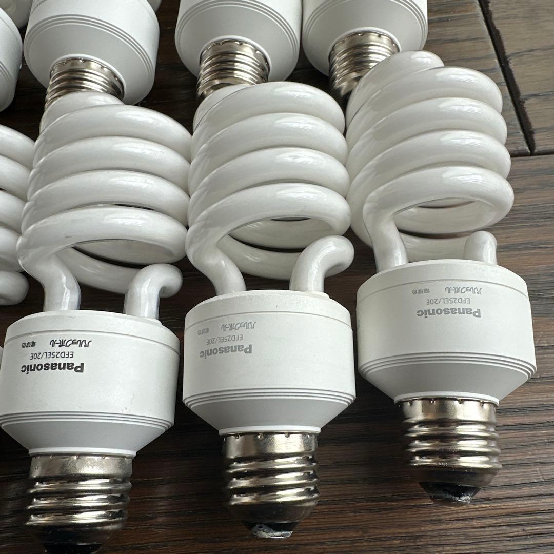 中古品 パナソニックパルックボールプレミア　EFD25EL/20H １２個