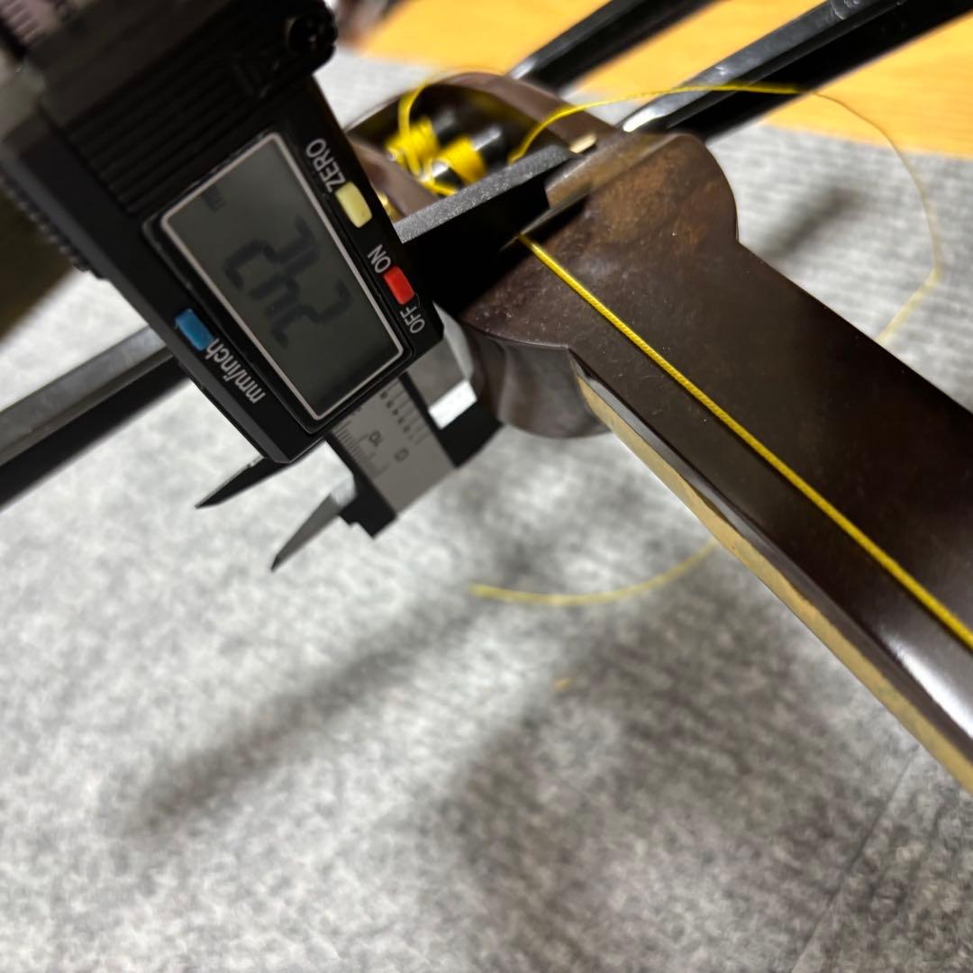 三味線 中棹　人工皮 胴掛け付 皮剥がれ有 和楽器