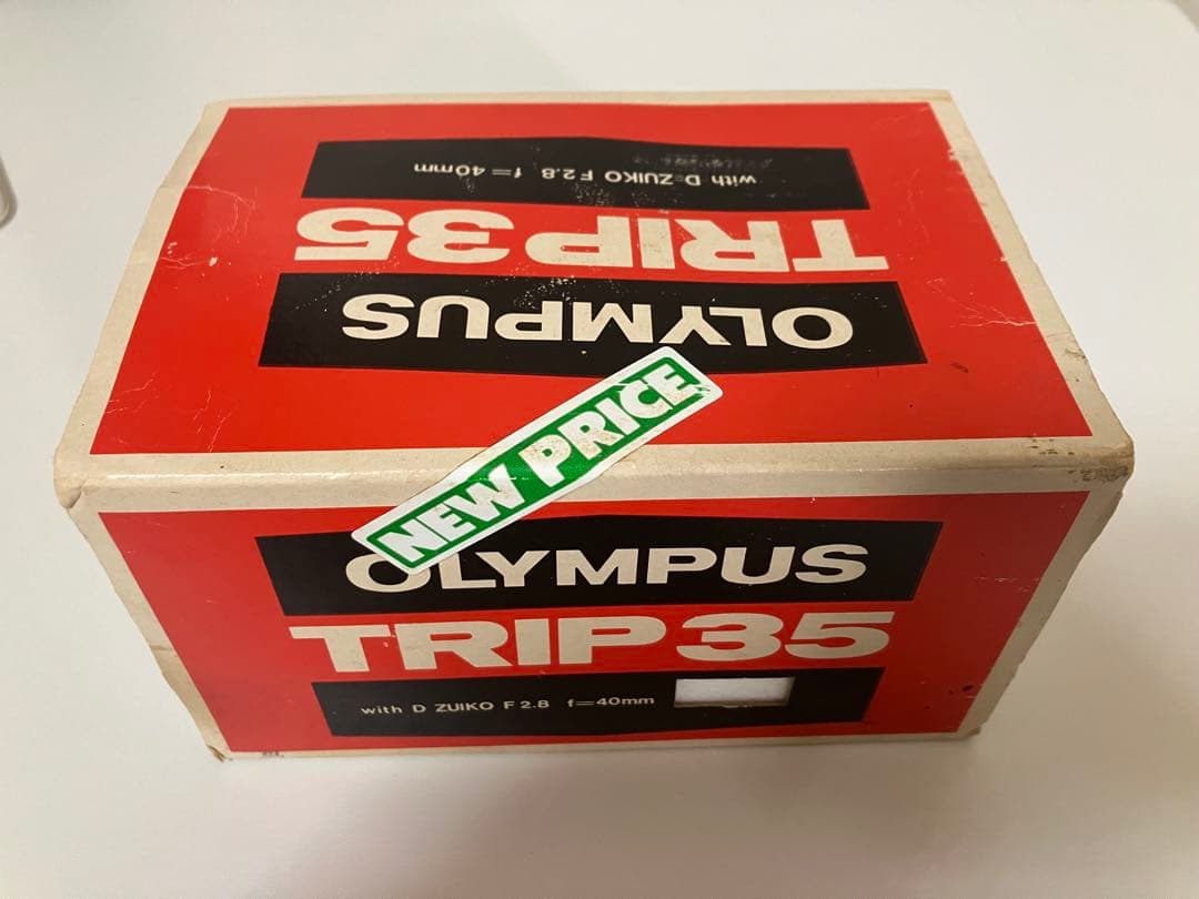 【動作確認済み】OLYMPUS TRIP35 赤ベロOK 露出計OK 元箱付