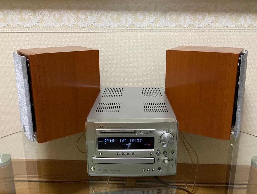 【美品】メンテナンス・Denon ラピシア システムステレオ ・ D-ME33