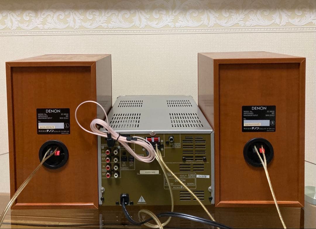 【美品】メンテナンス・Denon ラピシア システムステレオ ・ D-ME33