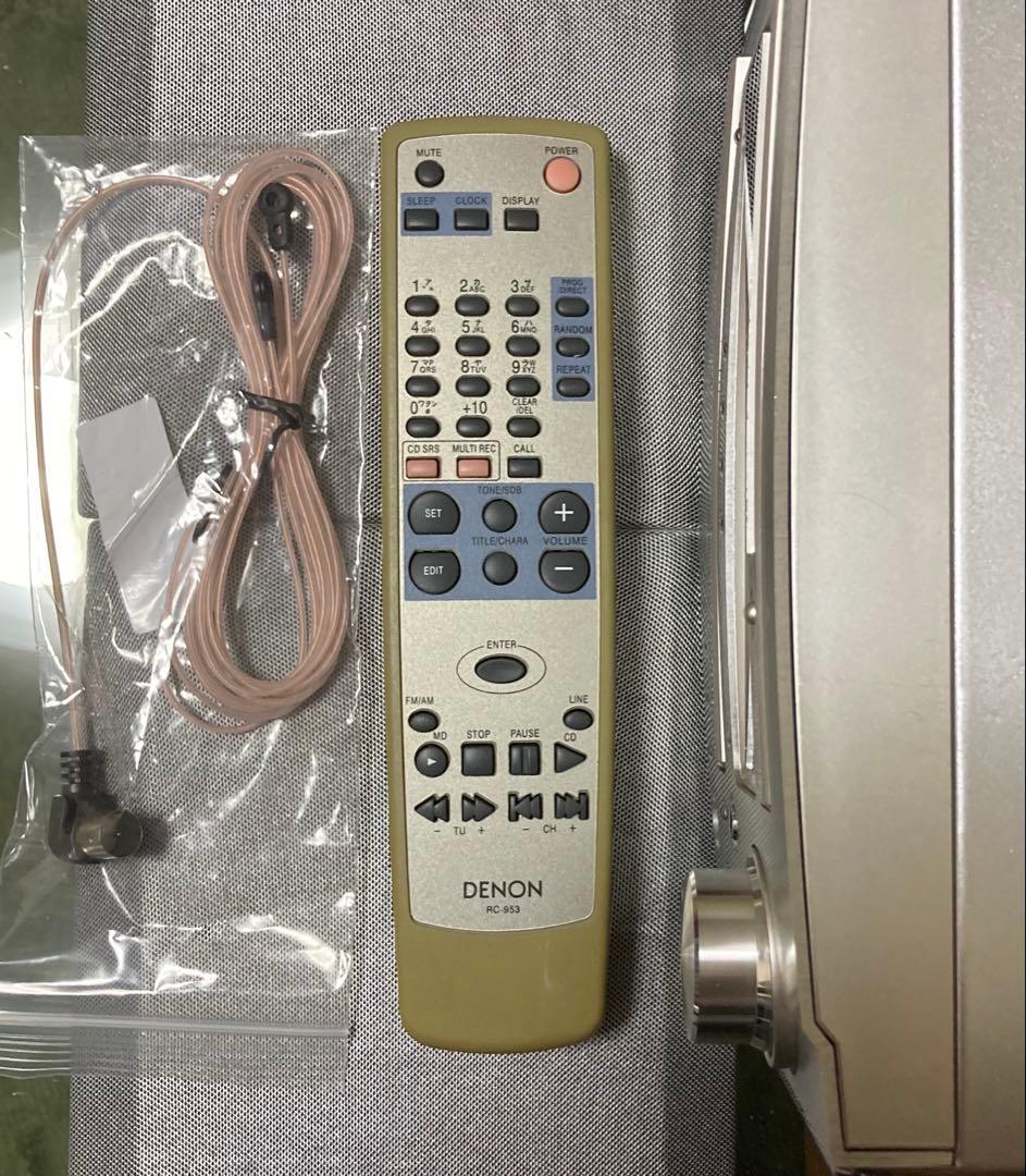 【美品】メンテナンス・Denon ラピシア システムステレオ ・ D-ME33