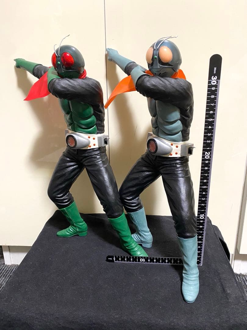 仮面ライダー　旧1号&桜島1号　 ビッグサイズソフビフィギュア　セット