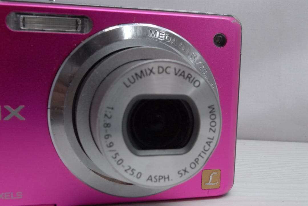 LUMIX ルミックス DMC-FS10 コンデジ ピンク SDカード付き