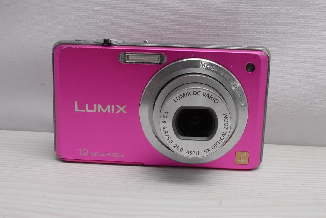 LUMIX ルミックス DMC-FS10 コンデジ ピンク SDカード付き