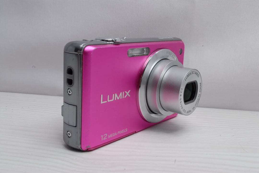 LUMIX ルミックス DMC-FS10 コンデジ ピンク SDカード付き