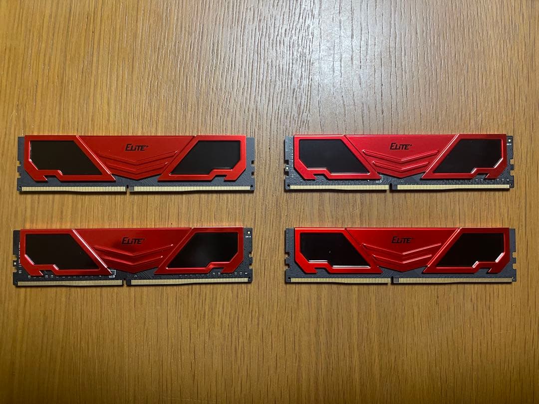 TEAMGROUP Elite 8GB DDR4 2666MHz 4枚セット