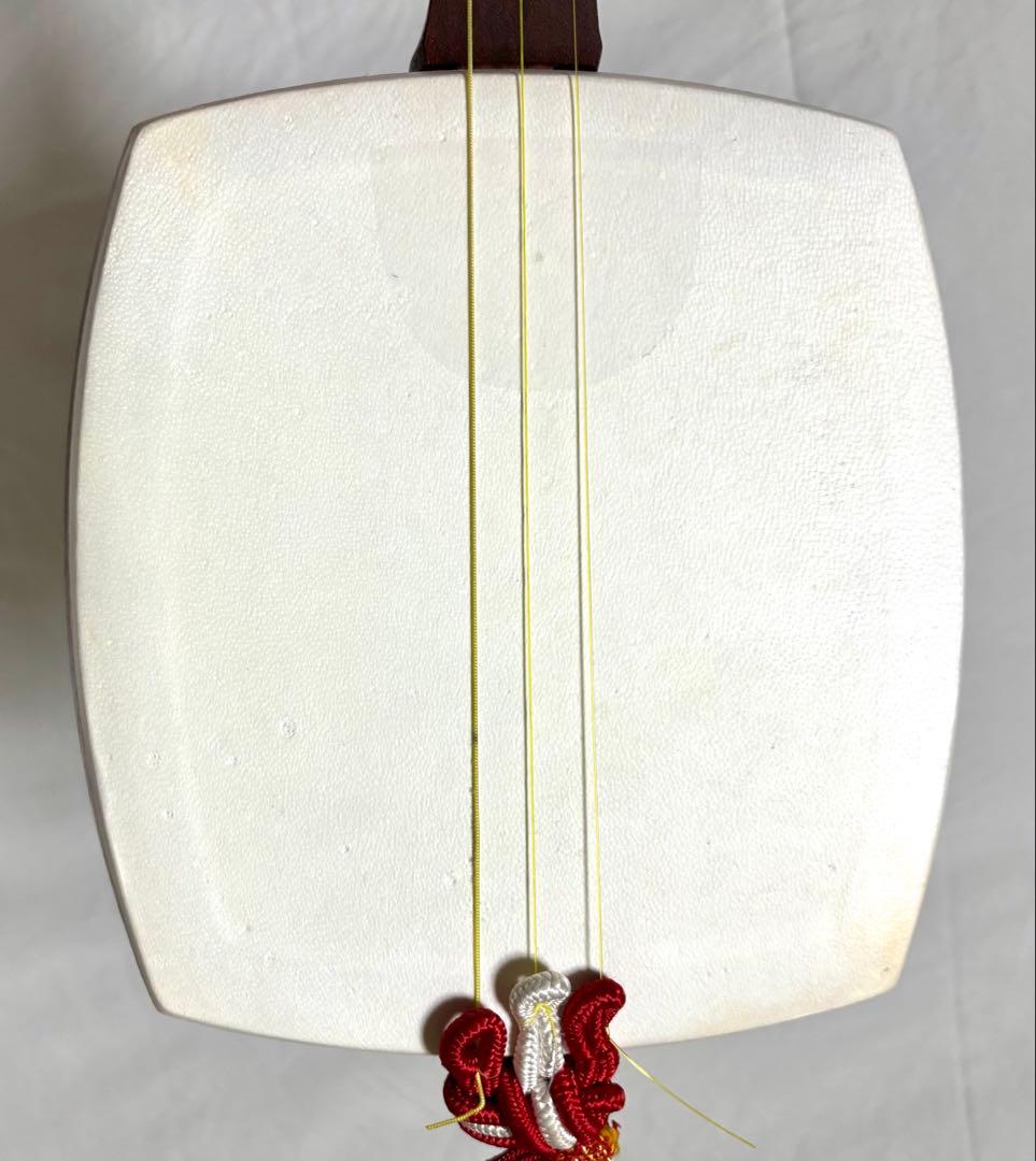 三味線セット 細棹 三つ折れ 長唄 萩江