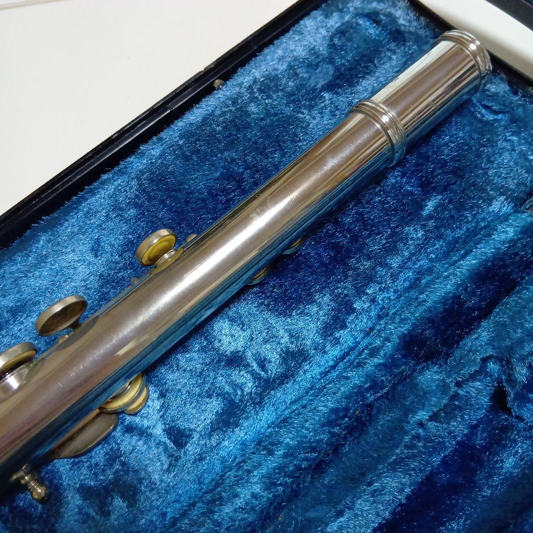 Nikkan フルート 本体 金属製 16キー ケース入り FL−23