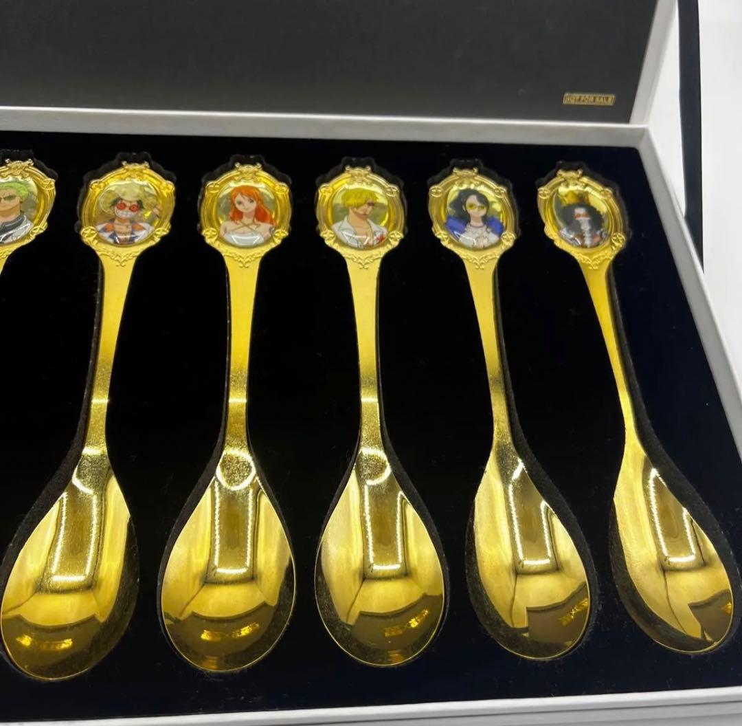 【非売品】ワンピース×CoCo壱カレースプーン9種セット　サニー号BOX付き