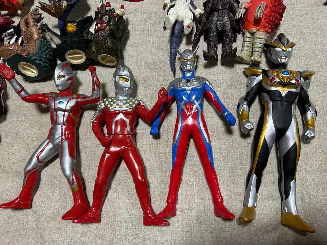 ウルトラマン　ウルトラ怪獣　仮面ライダー　ビッグソフビ　まとめ112体