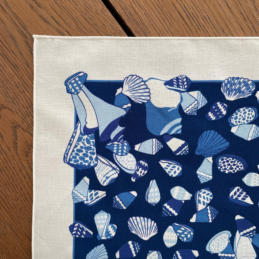 HERMES エルメス ランチョンマット&ナプキンセット ブルー