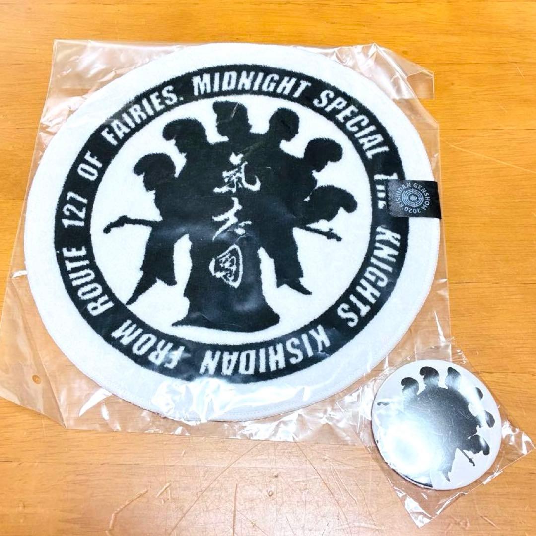 希少　激レア　氣志團 公式グッズミニタオル赤白タオル/缶バッジ/バッグ4点SET