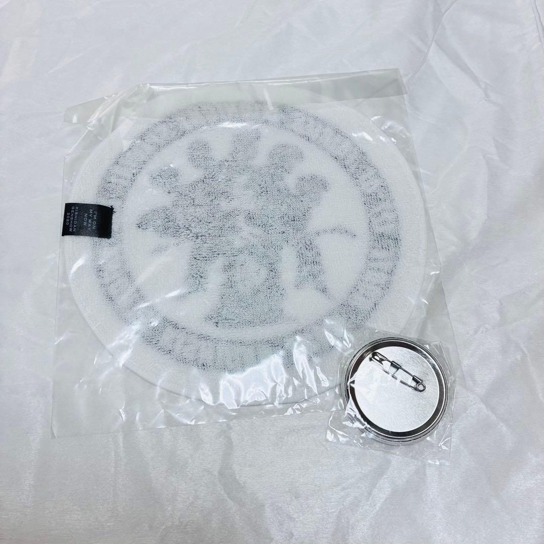 希少　激レア　氣志團 公式グッズミニタオル赤白タオル/缶バッジ/バッグ4点SET