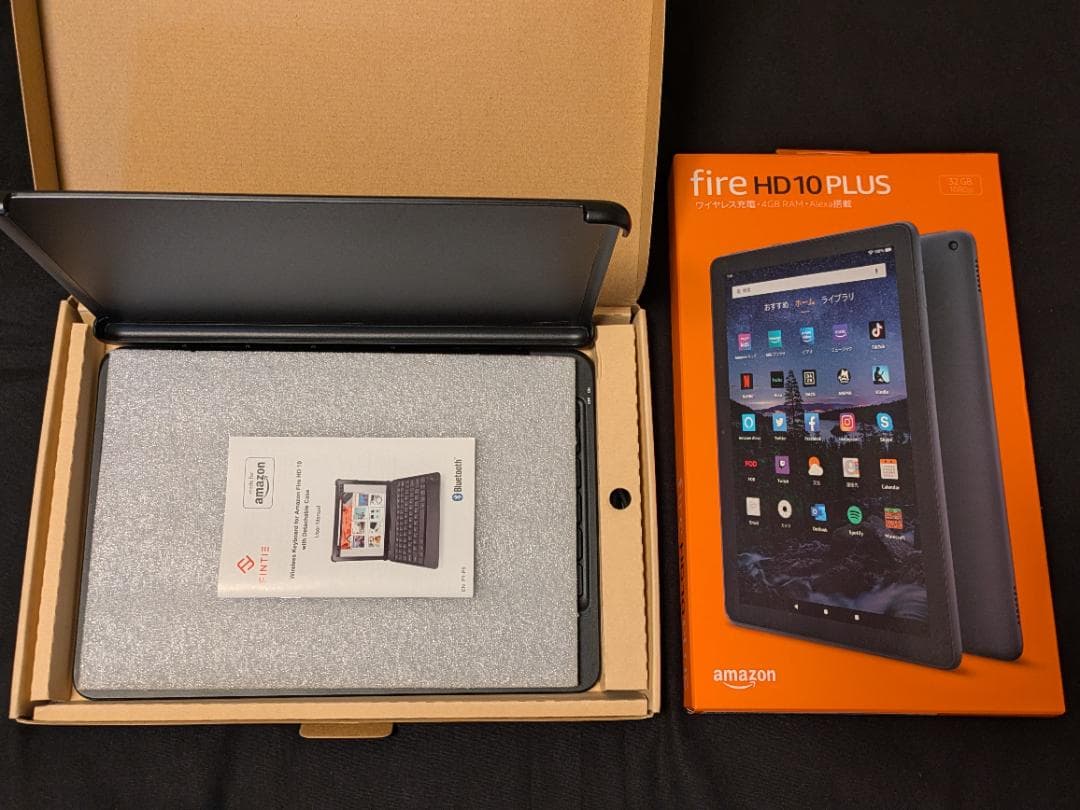 【美品】11世代 Fire HD 10 Plus ワイヤレスキーボードセット