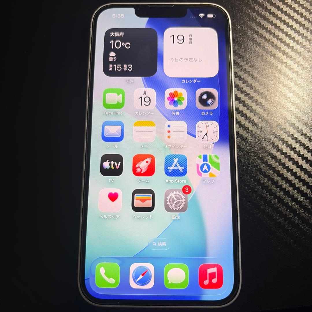 Apple iPhone 16e ホワイト 128GB