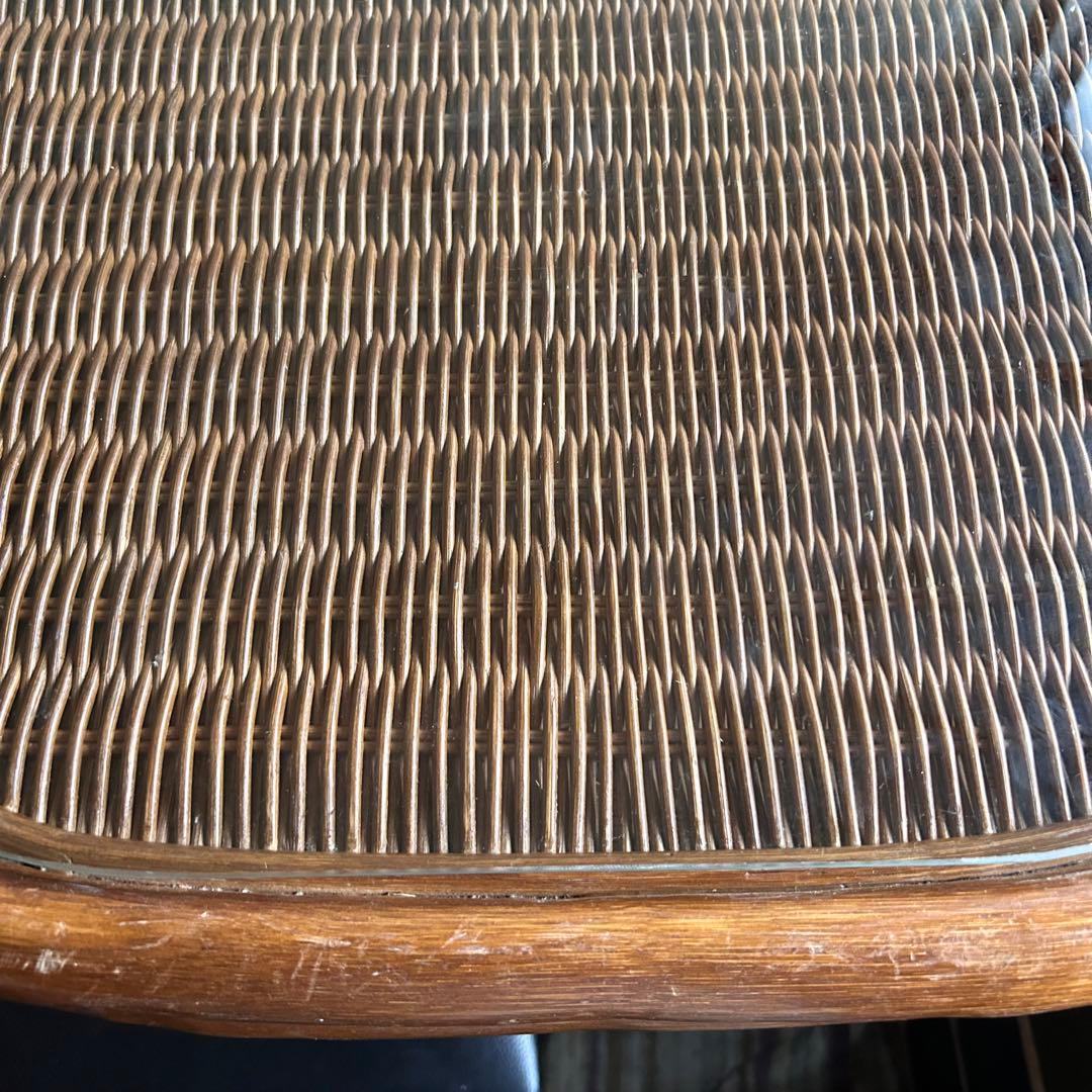 ラタン　籐　センターテーブル　ローテーブル　テーブル