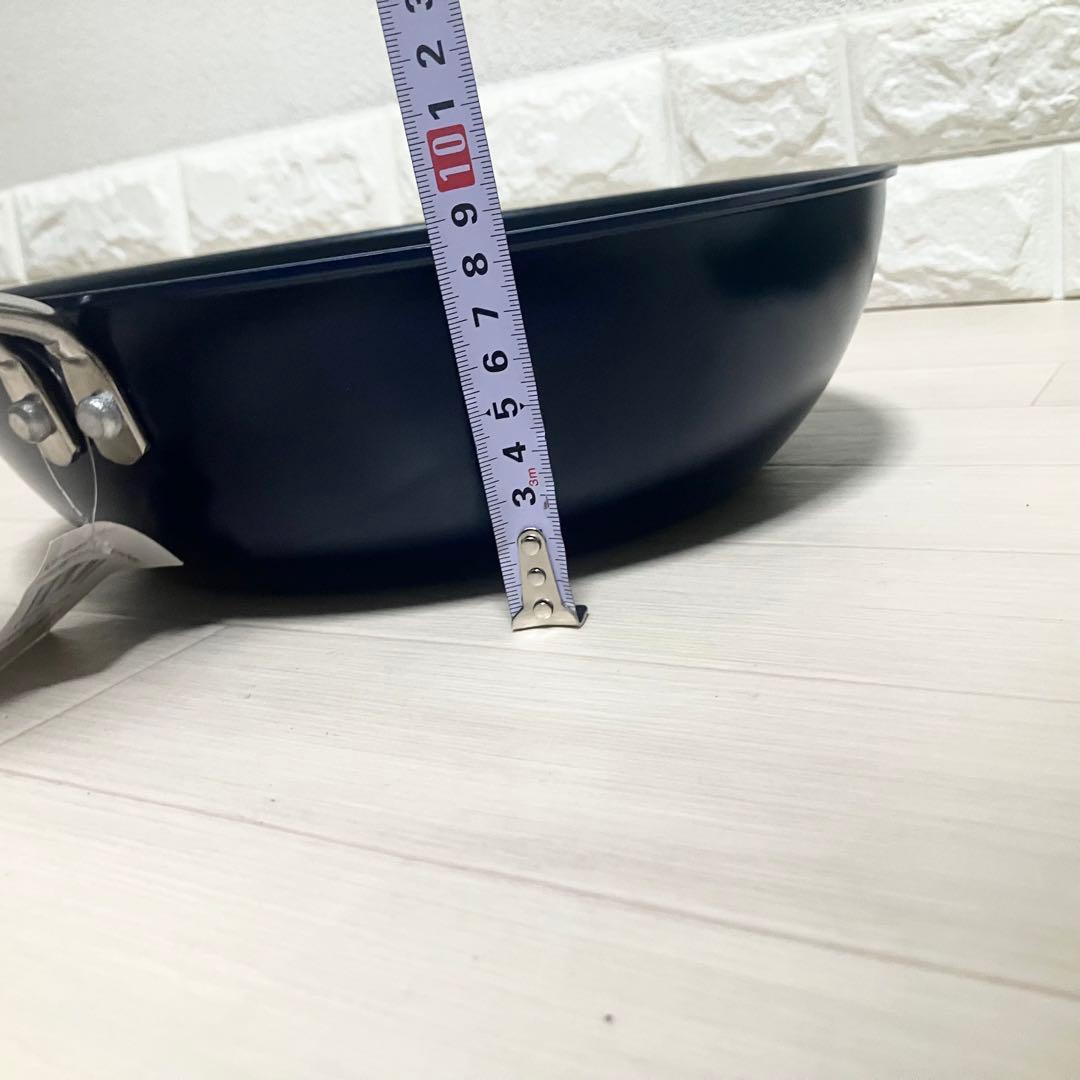 【未使用】28cm/Kurihara harumi ヨシカワIH対応型フライパン