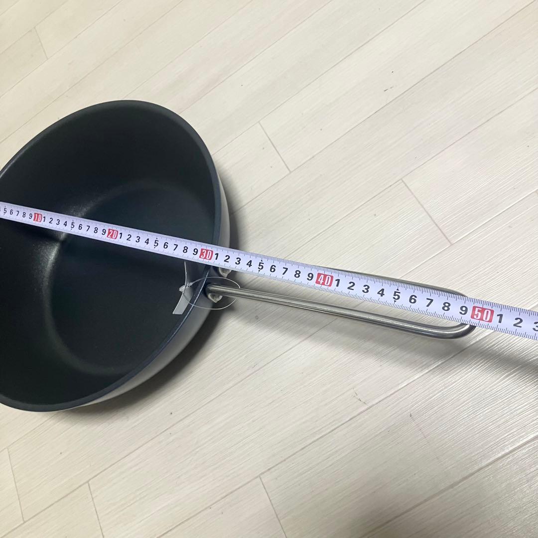 【未使用】28cm/Kurihara harumi ヨシカワIH対応型フライパン