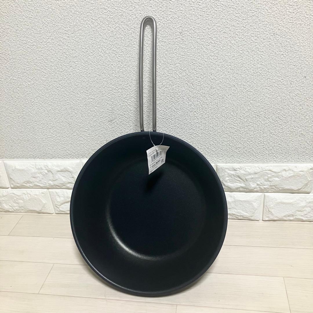 【未使用】28cm/Kurihara harumi ヨシカワIH対応型フライパン