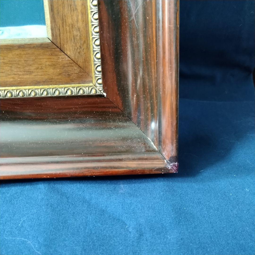 リモージュ（Limoges）額装陶板画・パテシュールパテ『ダンサー』