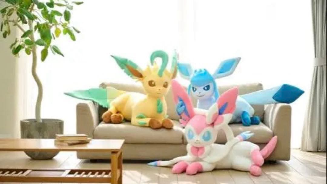 ポケモン ニンフィア 寝そべりぬいぐるみ