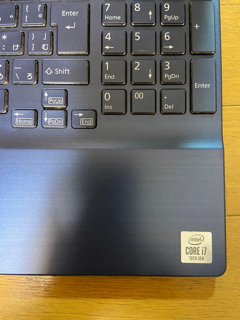 Intel Core i7 ノートPC 青[ゲーミング:1TB]ノートパソコン