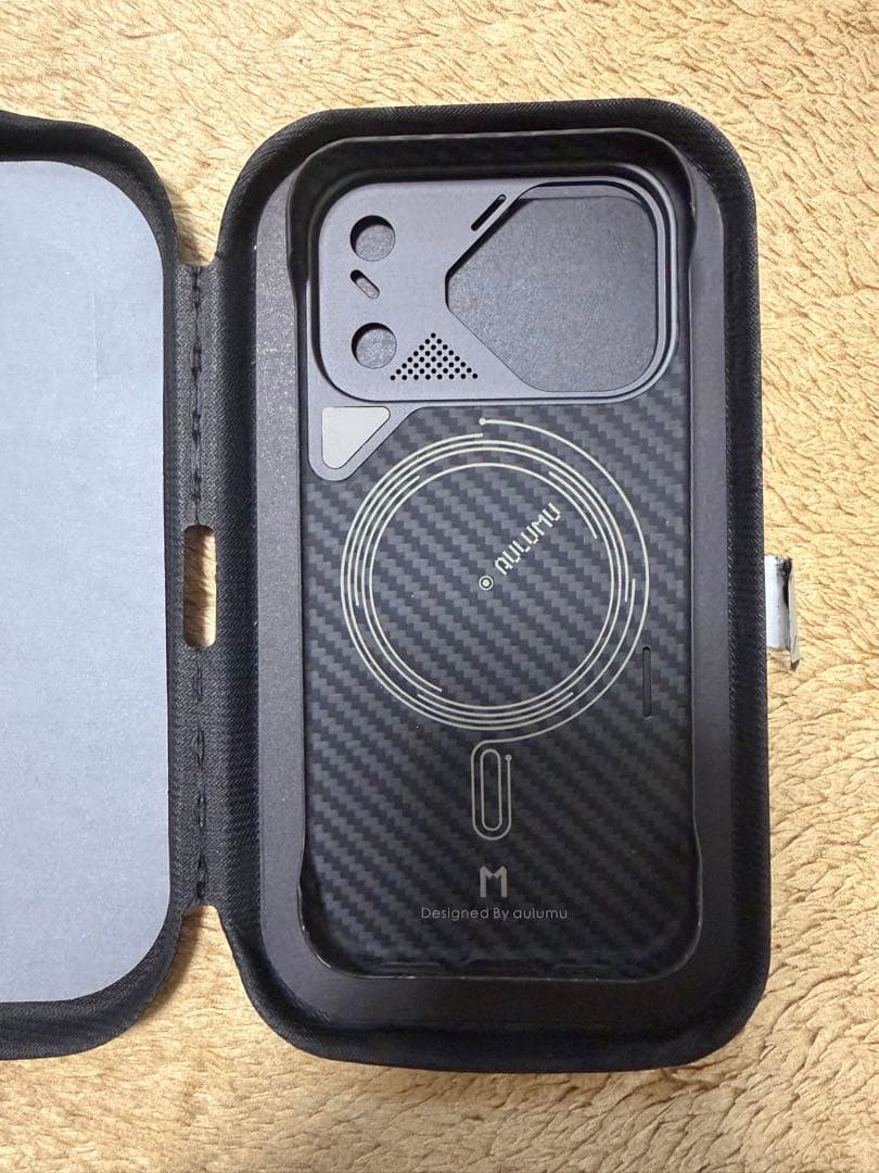 Aulumu A17 iPhone 17 Pro ケース アラミド繊維