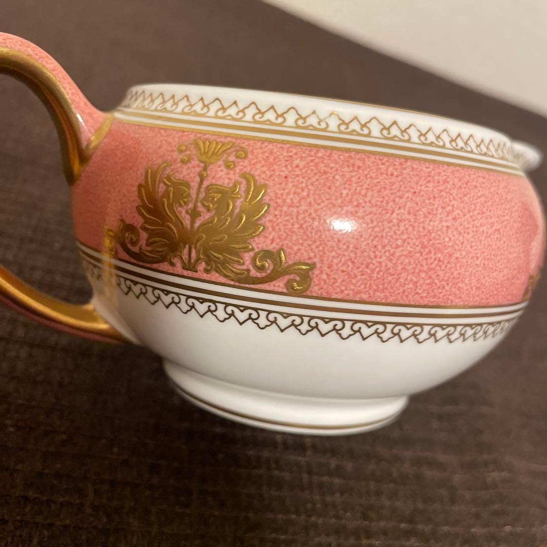 ウェッジウッド　コロンビア　パウダーピンク　クリーマー